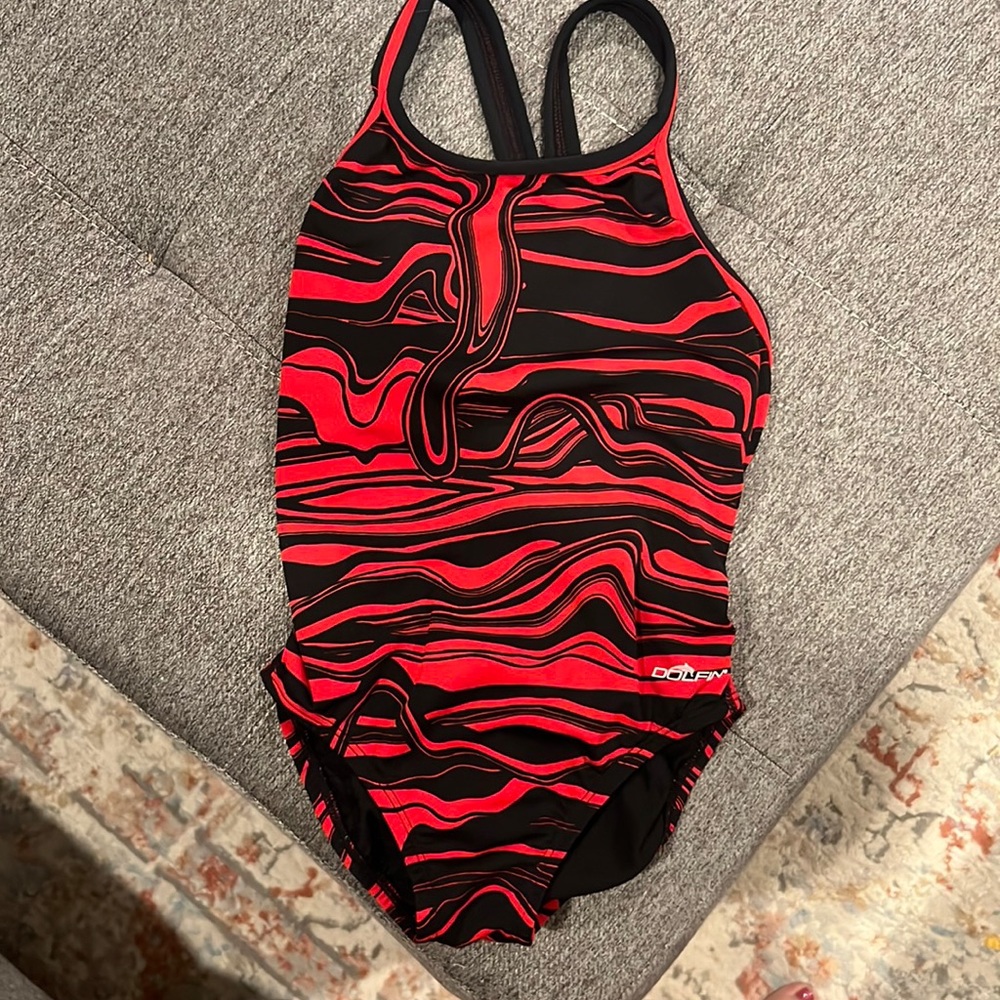 Used girls Dolfin swim suit, size 26, good used condition